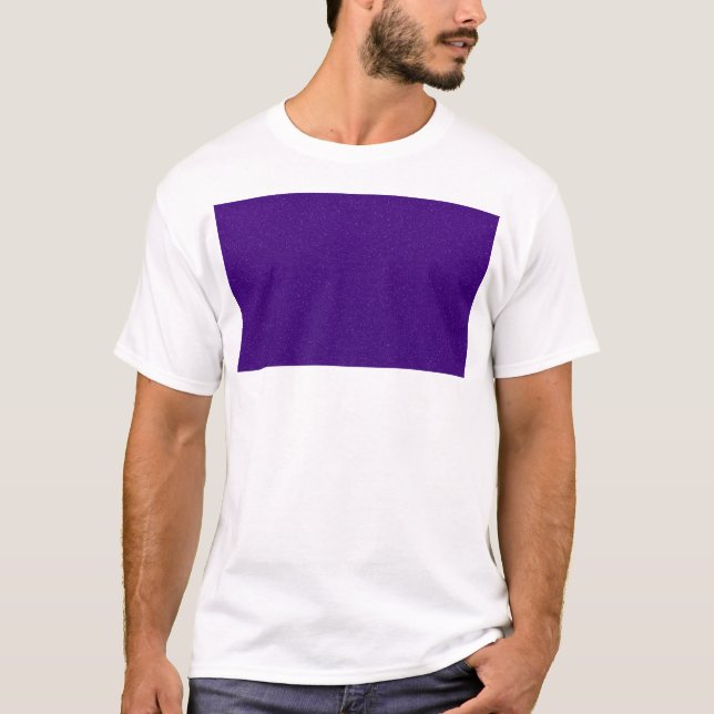 Upper-Chest Purple Noise Graphic Tee – Customize (Front)