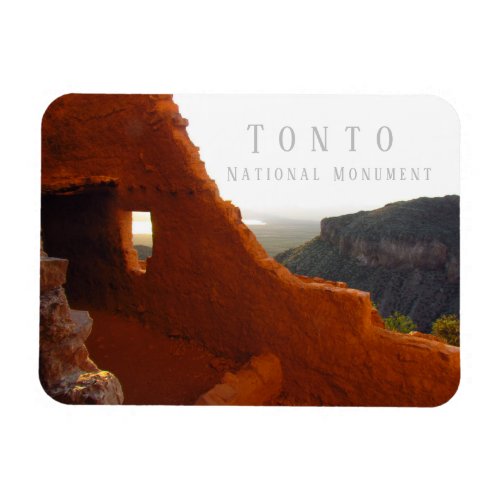 Upper Cliff Dwelling Tonto National Monument AZ Magnet