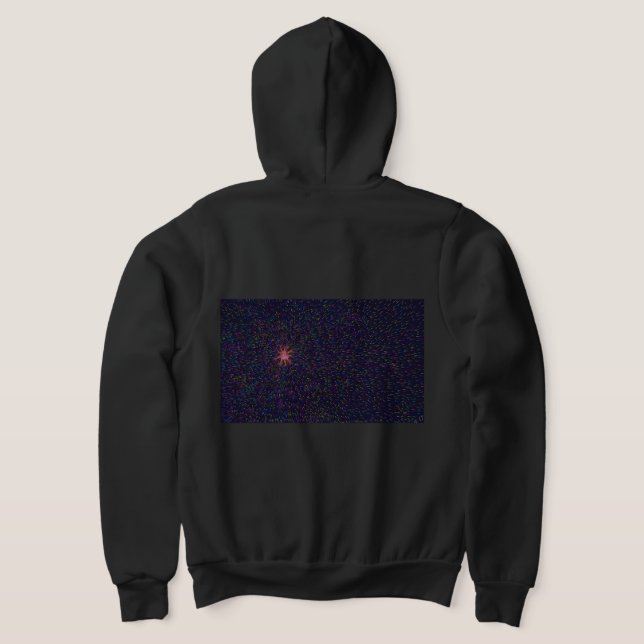 Upper Dimension of Universes Women's Zip-Up Hoodie (Laydown Back)