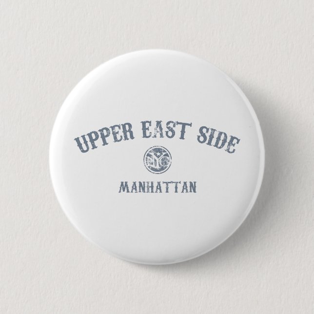 Upper East Side Pinback Button (Front)