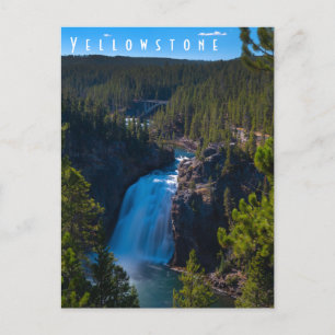 Upper Falls Grand Canyon of the Yellowstone Postcard