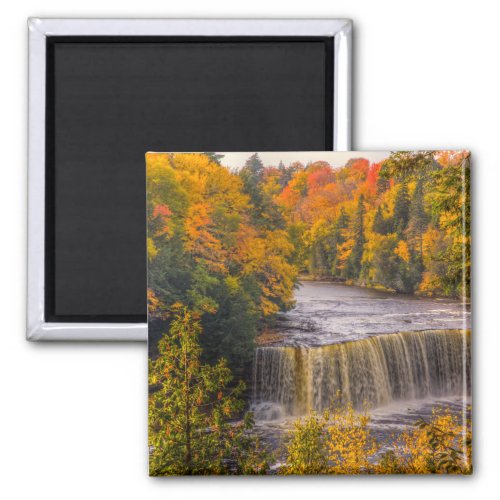 Upper Falls with Fall Colors Magnet