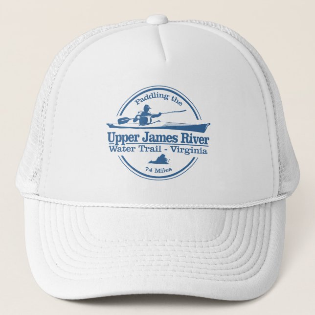 Upper James River WT (SK) Trucker Hat (Front)