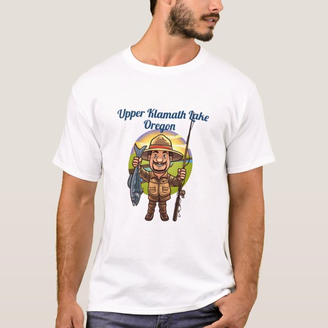 Upper Klamath Lake Oregon T-Shirt (Front)