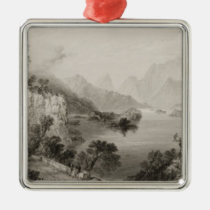 Upper Lake at Killarney, County Killarney, Metal Ornament