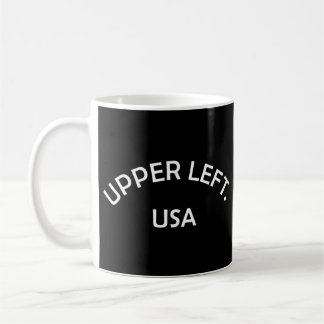 UPPER LEFT USA COFFEE MUG