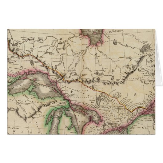 Upper & Lower Canada Cards (Front Horizontal)