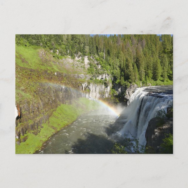 Upper Mesa Falls Postcard (Front)