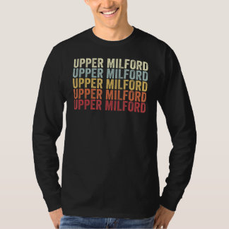 Upper Milford Pennsylvania Upper Milford PA Retro  T-Shirt