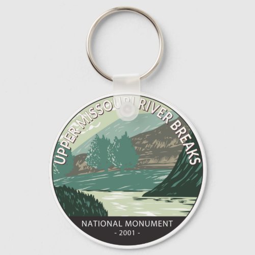 Upper Missouri River Breaks National Monument   Keychain