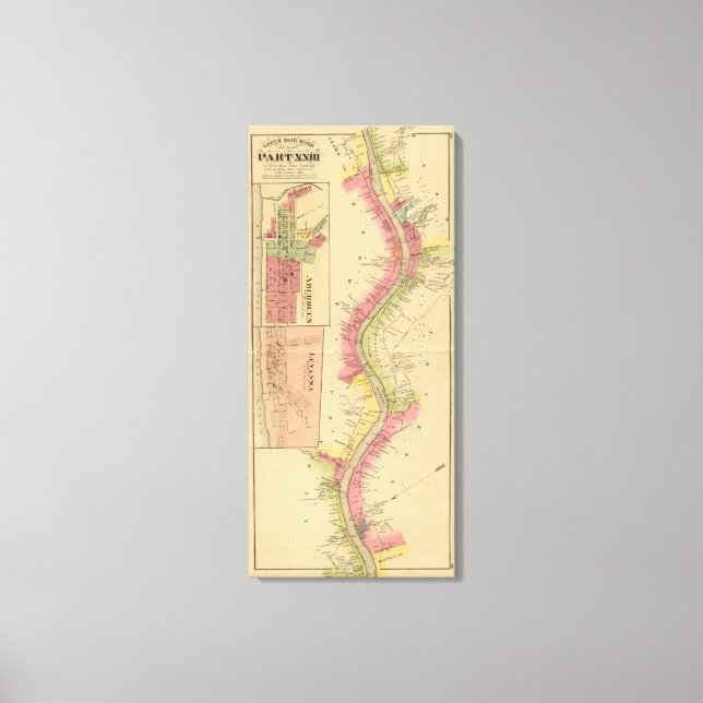 Upper Ohio River and Valley 10 Canvas Print (Front)