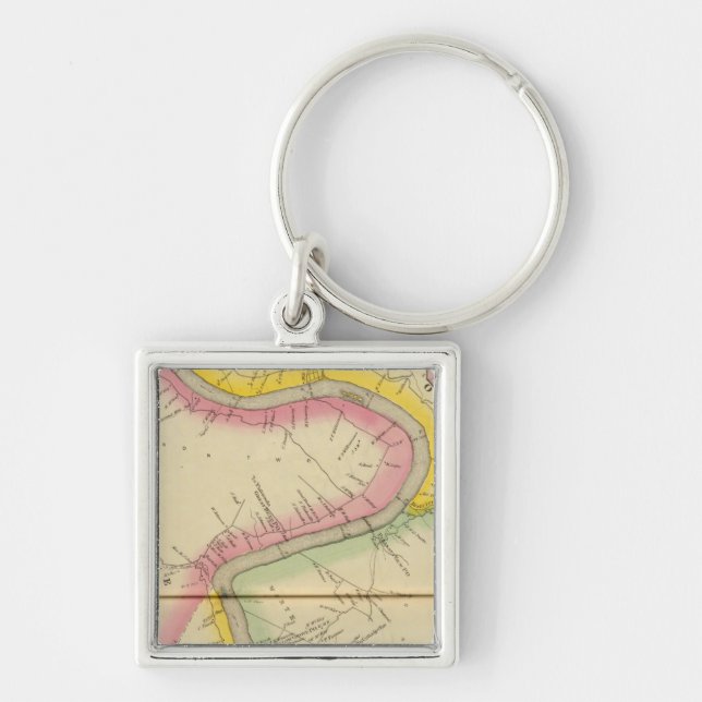 Upper Ohio River and Valley 11 Keychain (Front)
