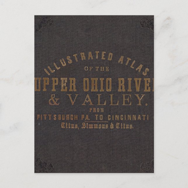 Upper Ohio River and Valley 11 Postcard (Front)