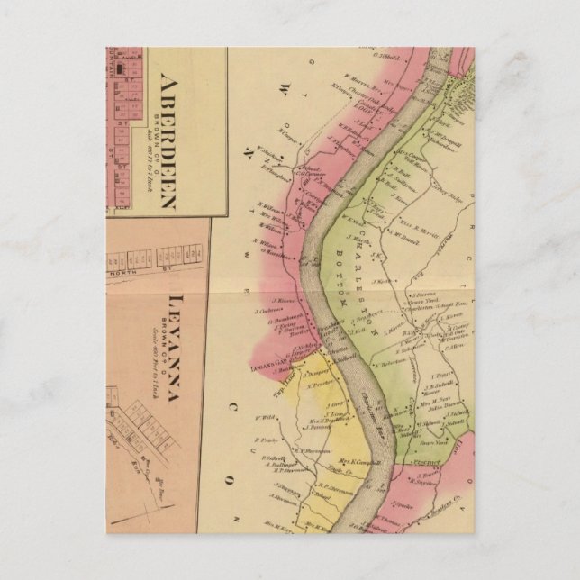 Upper Ohio River and Valley 2 Postcard (Front)