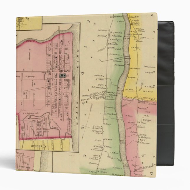 Upper Ohio River and Valley 3 Ring Binder (Front/Inside)