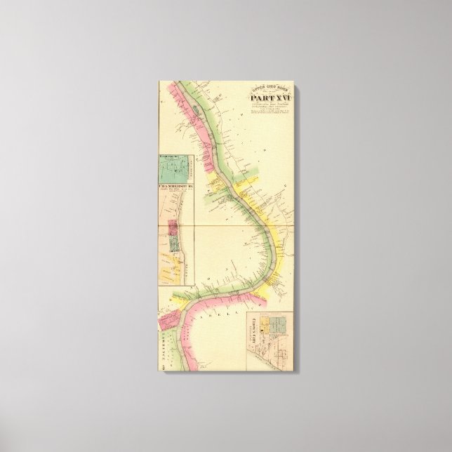 Upper Ohio River and Valley 5 Canvas Print (Front)