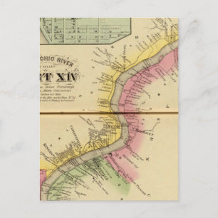 Upper Ohio River and Valley 8 Postcard