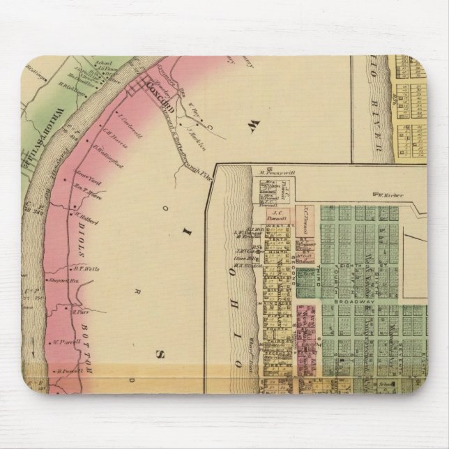 Upper Ohio River and Valley 9 Mouse Pad (Front)
