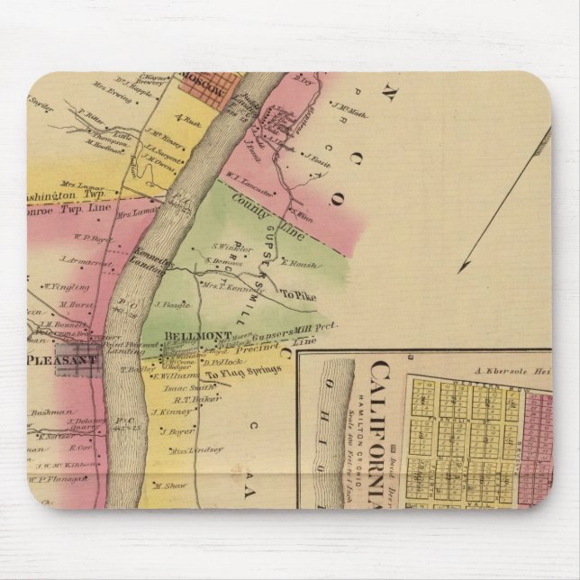 Upper Ohio River and Valley Mouse Pad (Front)