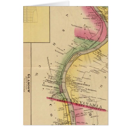 Upper Ohio River Cards (Front)