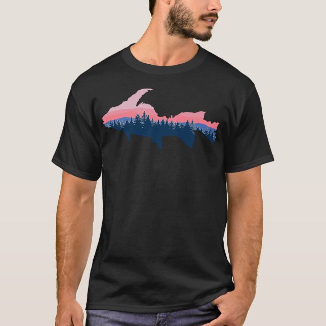 Upper Peninsula Fish T-Shirt (Front)