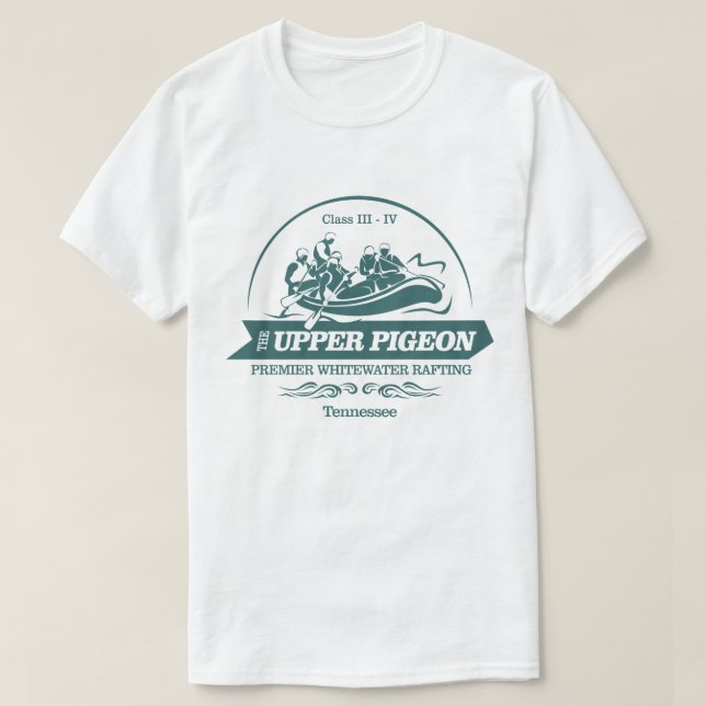 Upper Pigeon (rafting2) T-Shirt (Design Front)