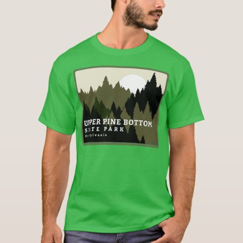 Upper Pine Bottom State Park Pennsylvania Forest S T_Shirt