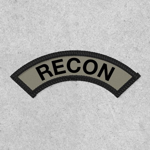 Upper Rocker Olive Drab Recon Patch