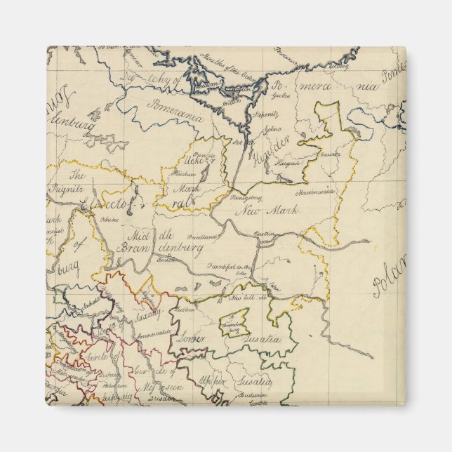 Upper Saxony 2 Magnet (Front)