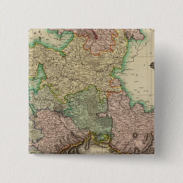 Upper Saxony Pinback Button (Front)