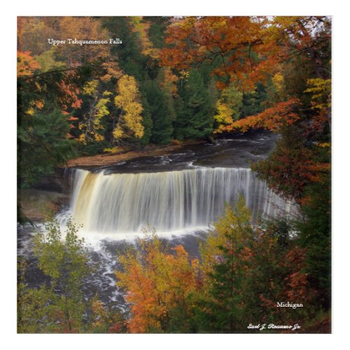 Upper Tahquamenon Falls acrylic wall art