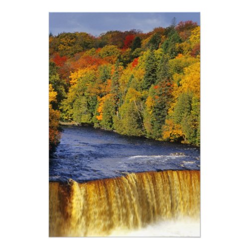 Upper Tahquamenon Falls in UP Michigan in Photo Print