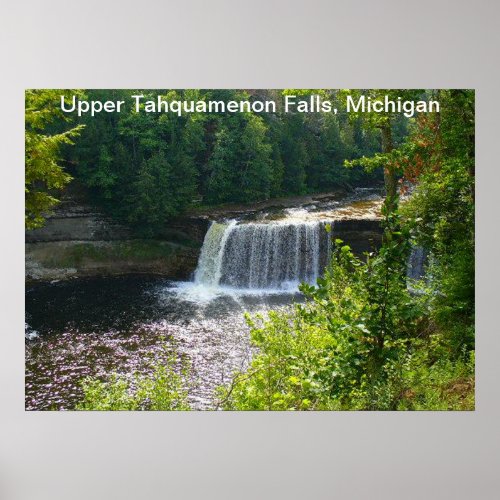 Upper Tahquamenon Falls State Park MI Poster