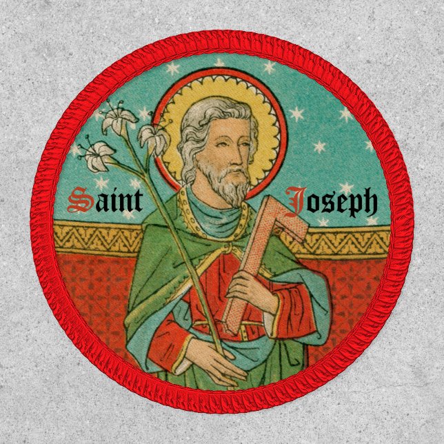 Upper Torso of St. Joseph (Detail; VVP 09) Patch (Front)