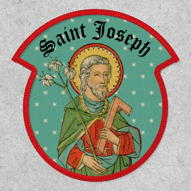 Upper Torso of St. Joseph (Detail; VVP 09) Patch (Front)