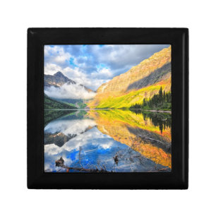 Upper Two Medicine Lake at Sunrise Gift Box