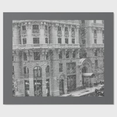 Upper West Side Winter Wrapping Paper