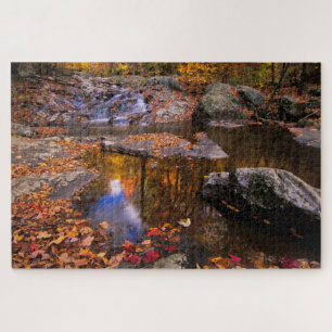 Upper Whiteoak Falls, Shenandoah National Park, VA Jigsaw Puzzle