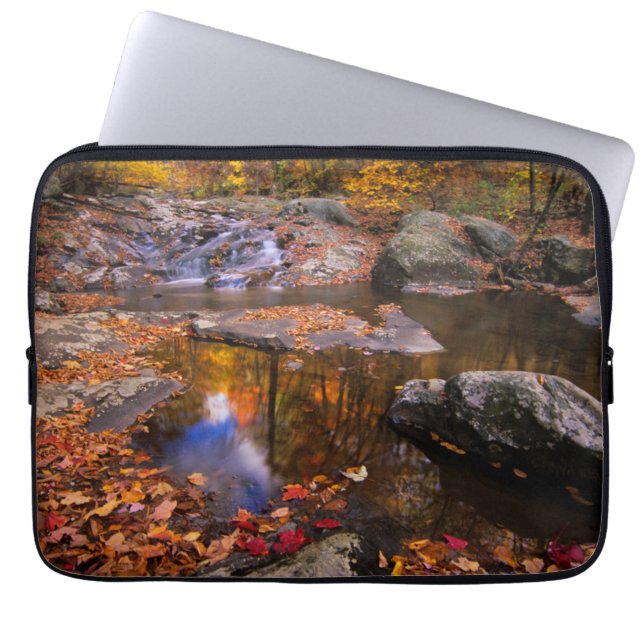 Upper Whiteoak Falls, Shenandoah National Park, VA Laptop Sleeve (Front)
