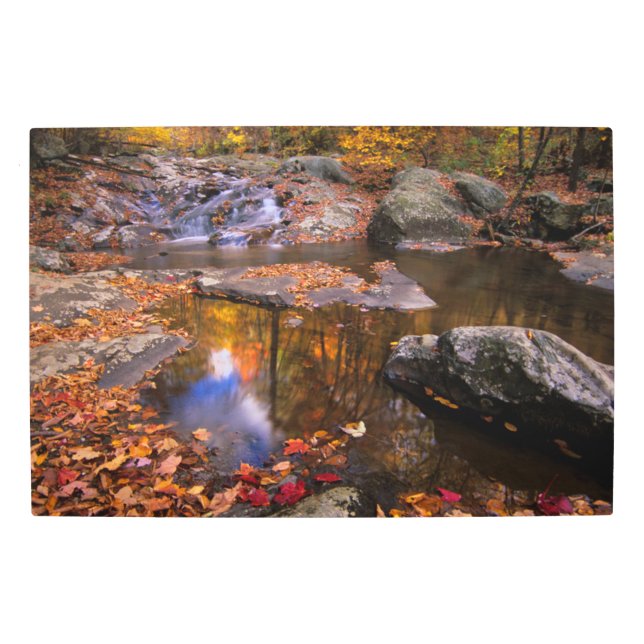 Upper Whiteoak Falls, Shenandoah National Park, VA Metal Print (Front)