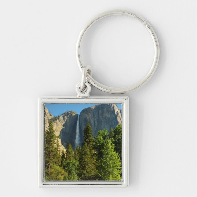 Upper Yosemite Falls, Merced River, Yosemite Keychain (Front)