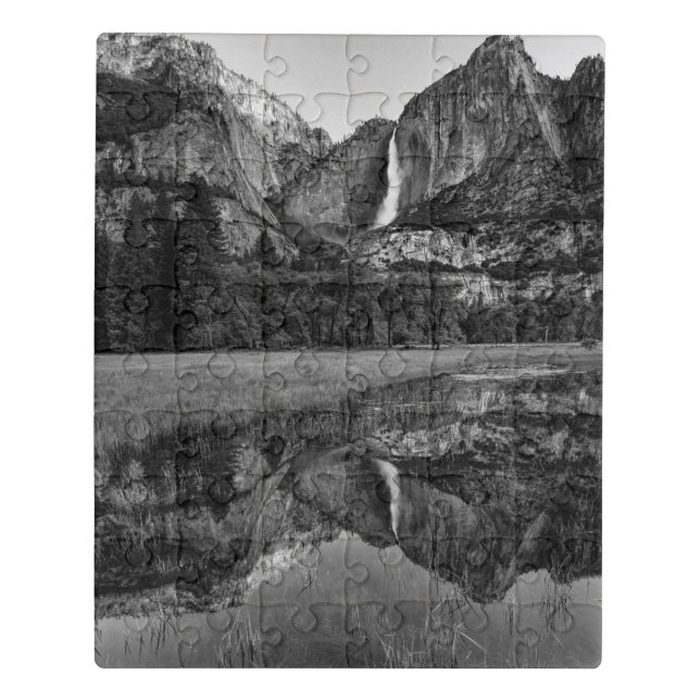Upper Yosemite Falls Scenic Jigsaw Puzzle (Puzzle Vertical)