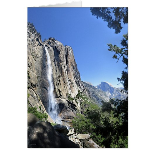 Upper Yosemite Falls - Yosemite Cards (Front)
