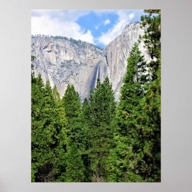 Upper Yosemite Falls, Yosemite National Park, CA Poster (Front)