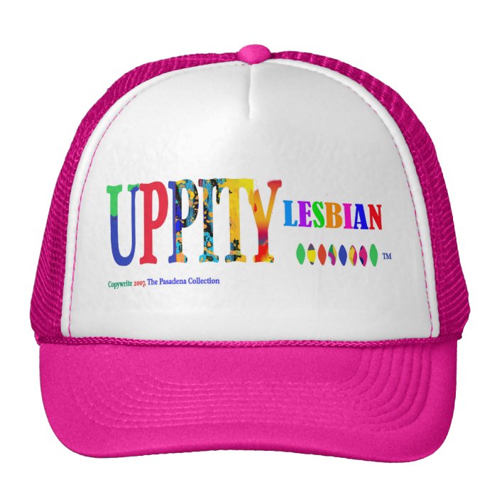 Uppity Lesbian Cap Trucker Hats