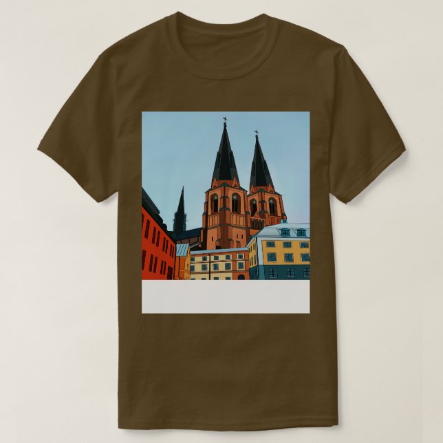 Uppsala Sweden 2 T-Shirt (Design Front)
