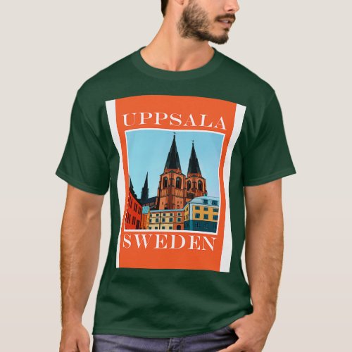Uppsala Uppland Sweden T_Shirt