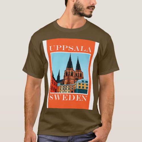 Uppsala Uppland Sweden T_Shirt