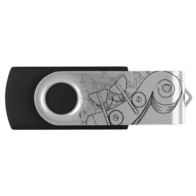 Upright bass USB flash USB Flash Drive (Front)