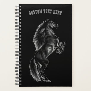 Upright Horse Planner - Custom Text and Colors